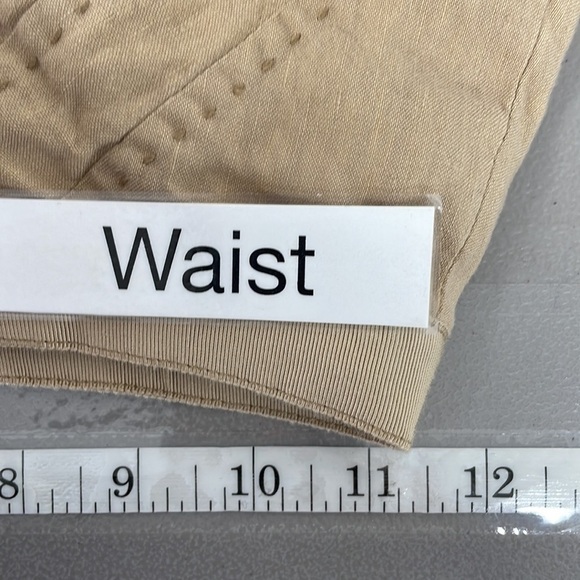 Rebecca Taylor Pencil Skirt Linen Tan Size 0 - Picture 11 of 13